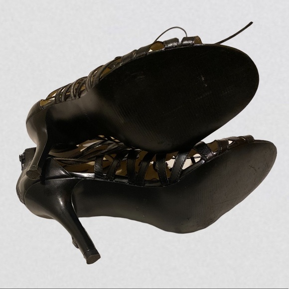 Nine West Leather Caged Heels - Picture 7 of 8